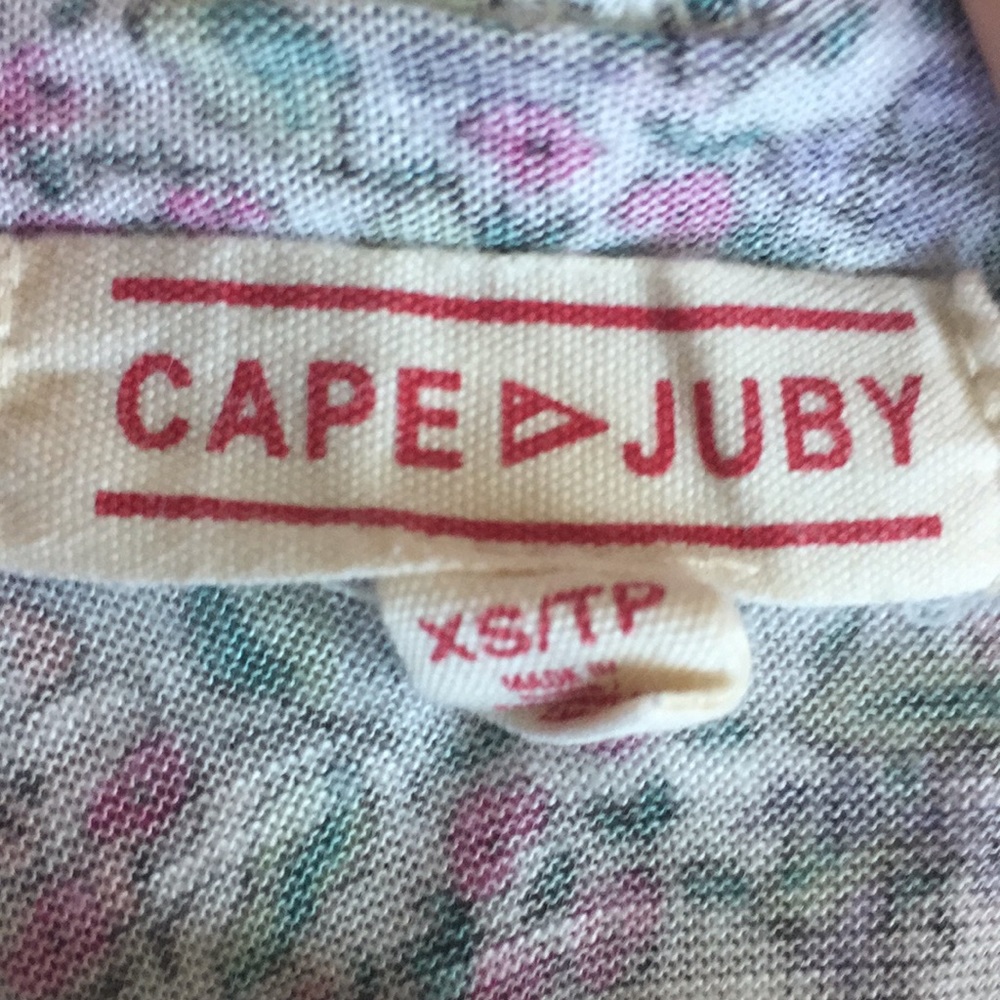 Cape Juby Floral cropped top - Picture 3 of 3